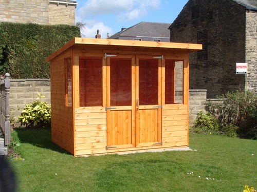 Wooden summer house 10x6 fully - wooden,