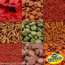 HERONS COLOUR ENHANCING FISH FOOD Malawi Cichlid Goldfish Discus Swordtail Guppy