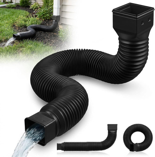 Gutter flexible downpipe - gutter,
