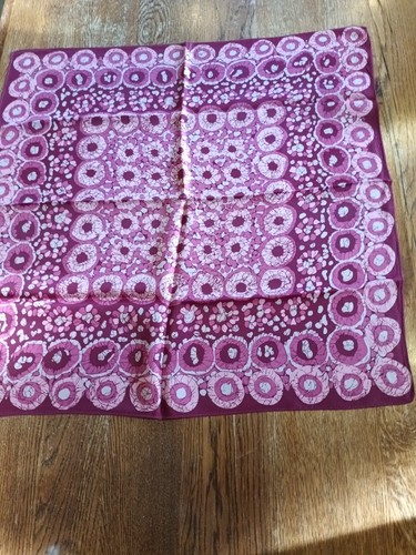 Vintage silk scarf