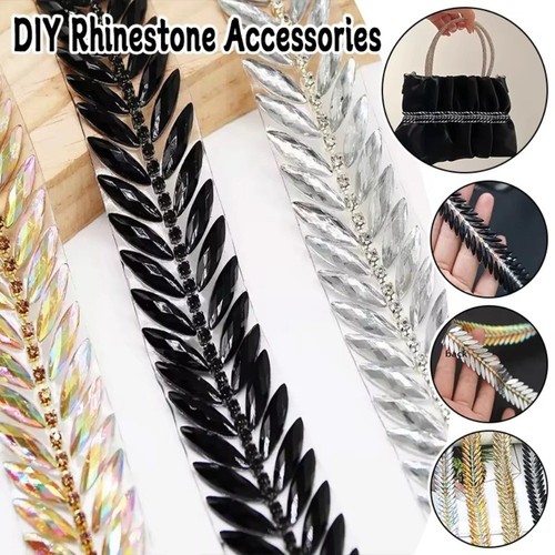 1yard rhinestone ribbon hot - 1yard,