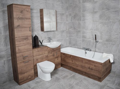 Mdf bath panels - mdf, oak
