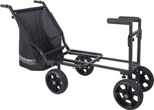 Map X4 MK2 Extending Barrow Seat Box Transporter Carp Fishing +Carrying Case