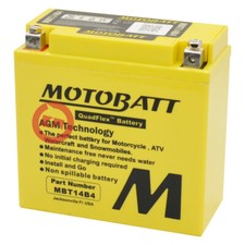 Motobatt MBT14B4 Battery 12V