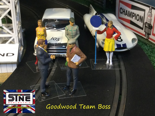 Scalextric figures slot car - figures,,