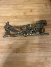 VINTAGE ANTIQUE BRASS HORSE
