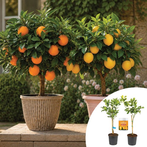 Citrus patio tree collection - citrus,