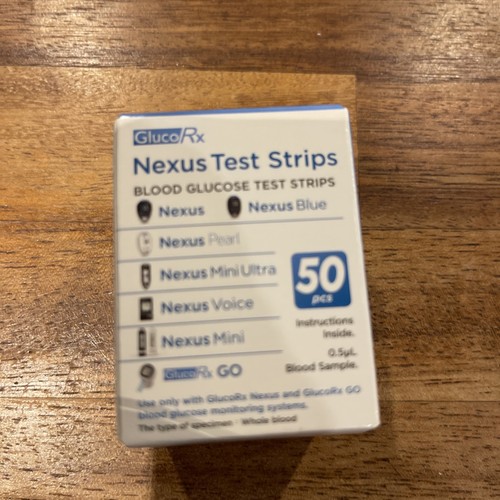 Glucorx nexus strips - glucorx, 50