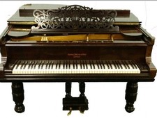 Baby Grand Piano 1900 By George Rogers and Sons