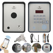 ✅ GSM Audio Intercom for Single House Door Gate Door Access Entry Control System