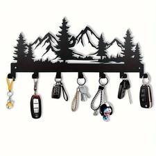 Metal Forest Key Holder Wall