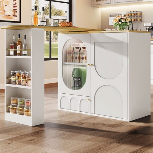 Kitchen island extendable bar - island,