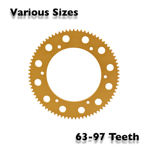 Kart rear sprocket 63 99t - , 63-99t