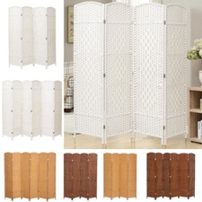 4/6 Panels Weave Wicker Room