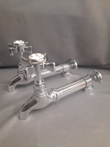 Wall mounted chrome retro - wall,