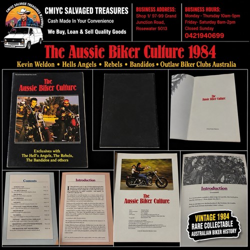 The aussie biker culture 1984 - biker,