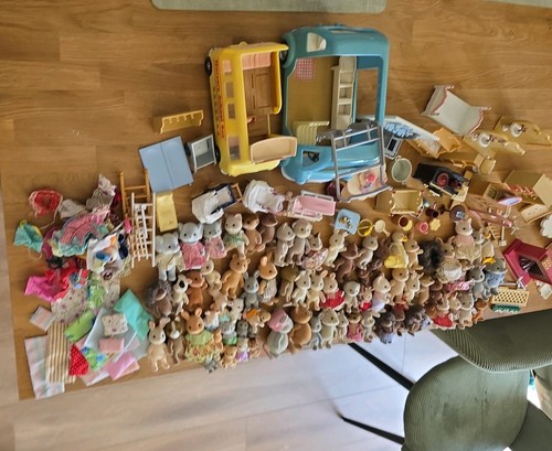Sylvanian vintage bundle - sylvanian-,