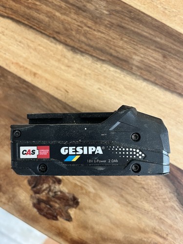 18v 0ah gesipa - 18v, battery