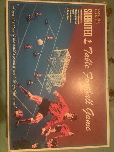 Subbuteo boxed table football - table,