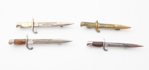 Ww1 miniature bayonet pin - ww1,