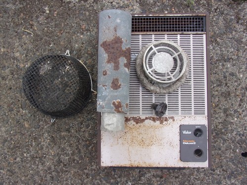 Valor vintage gas wall heater - wall,