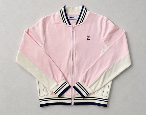 Fila pink velour - velour, bomber