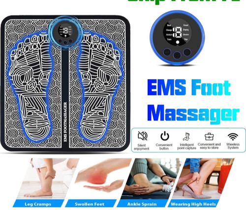 Electric foot massager pad - electric,