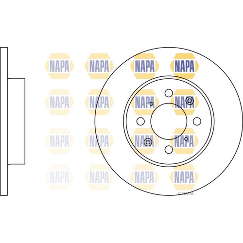 Brake discs solid - 2x,