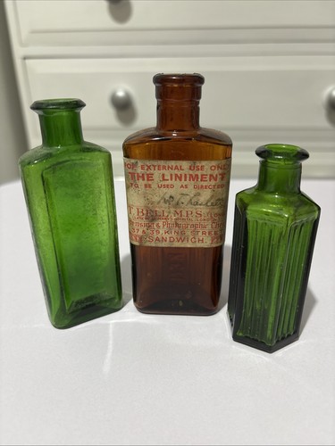 Job lot vintage bottles - vintage, bottles.1