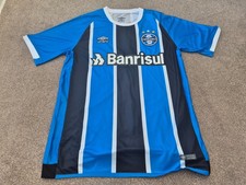 CLASSIC GREMIO 2017-2018 HOME SHIRT JERSEY MENS M MEDIUM UMBRO BRAZIL LUAN 7