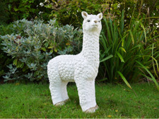 Animal Garden Ornament White