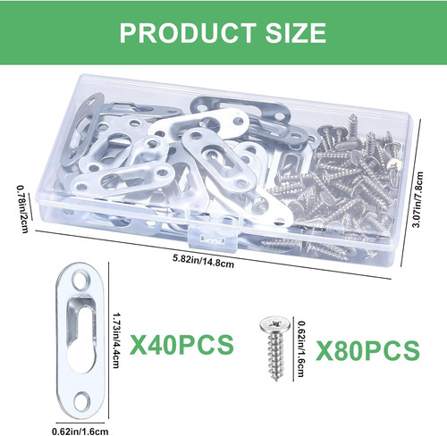 Pcs keyhole hangers - pcs,