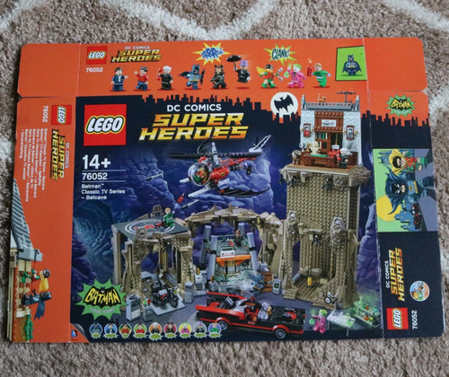 Lego 76052 batcave - empty, outer