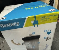 Bestway Flowclear 1,000 Gallons per Hour Above Ground Swimming Pool Filter Pump