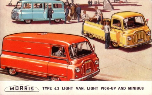 Morris light van pickup and - light,