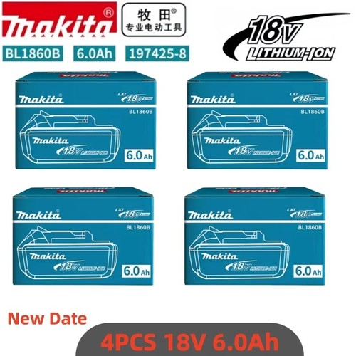 Genuine makita 6ah 18v - 4x,