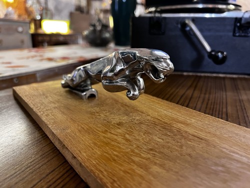 Jaguar car mascot early - jaguar,