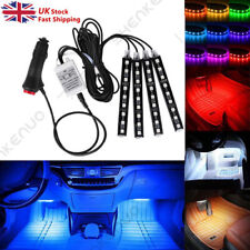 LED RGB Car Interior Strip Light Trim Ambient Atmosphere Lighting Remote Control