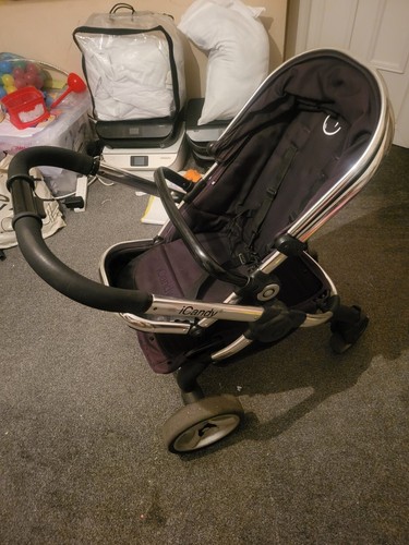 Icandy peach black double twin - black,
