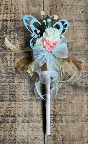 Handmade floral butterfly - handmade,