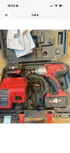 Milwaukee m18biw12 18v 2 - m18biw12-0, 1/2"