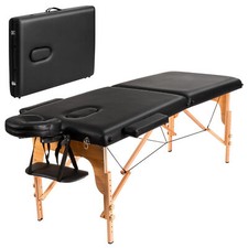 Portable Massage Table Facial Salon Tattoo Spa Folding Massage Bed Adjustable