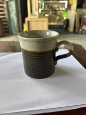 Stoneware Brown Cup Made In