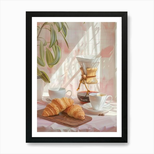 Pink breakfast food chemex - breakfast,