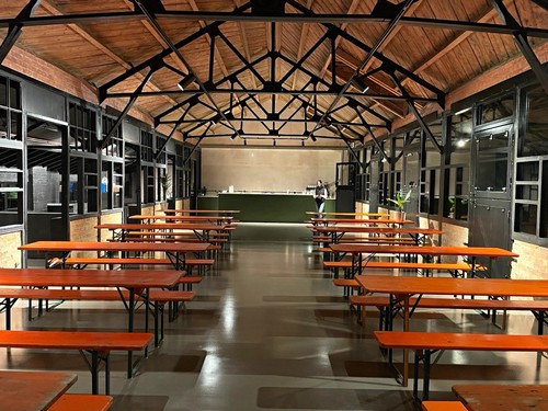 German beer festival - , trestle