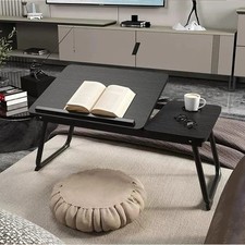 Folding Laptop Bed Table Sofa Tray Portable Lap Desk Stand Breakfast Computer UK