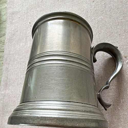 Manor pewter beer tankard mug - manor,