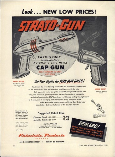 1953 paper futuristic - paper, ad