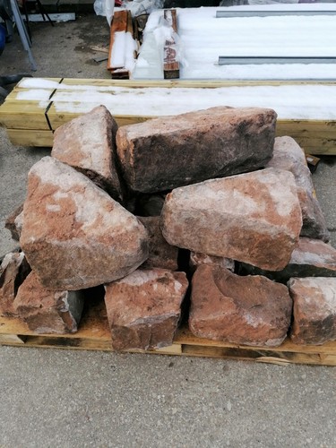 Pallet rockery stones - pallet, of