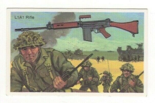 1982 firearm card - card., rifle